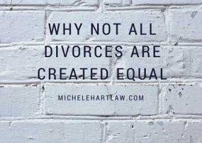 Why not all divorces are created equal
